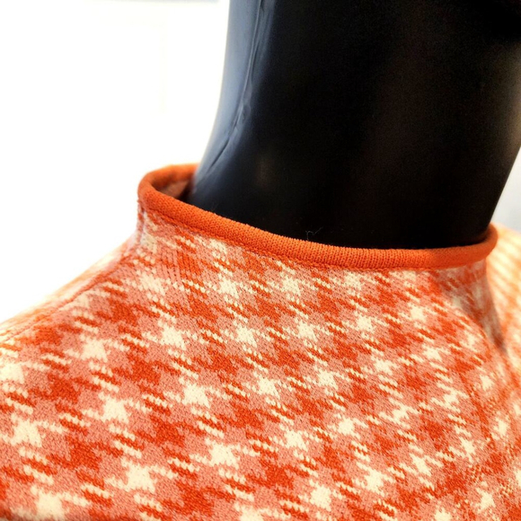 LANVIN Houndstooth Sheath Dress Size Medium NWT MSRP $2,030 - Picture 6 of 17